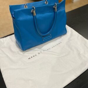 MARC JACOBS TOTE HANDBAG PURSE Blue